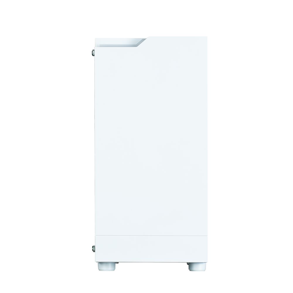 Zalman T4 Plus RGB Tempered Glass White