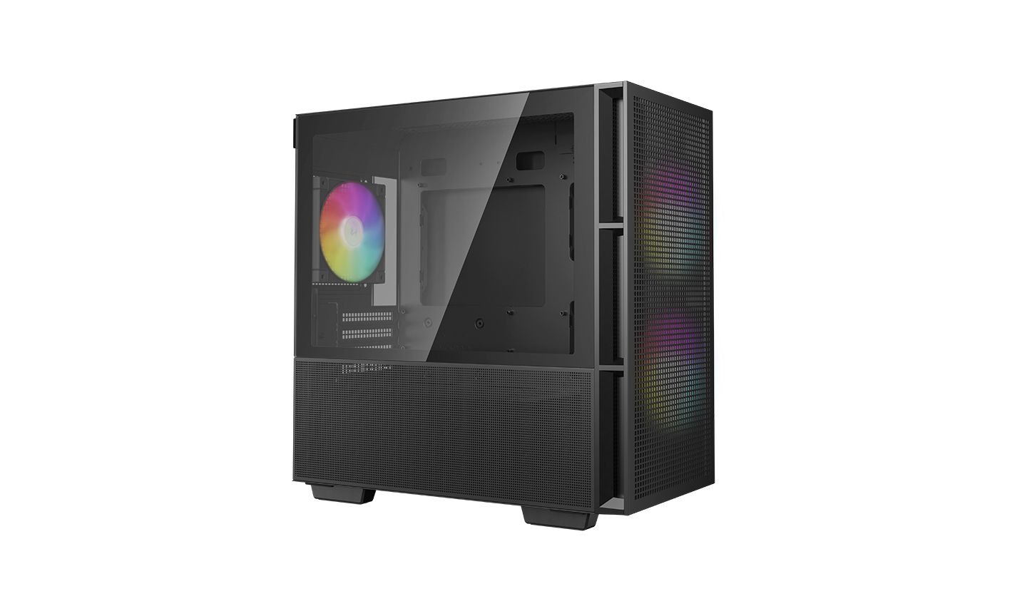 DeepCool CH360 Tempered Glass Black