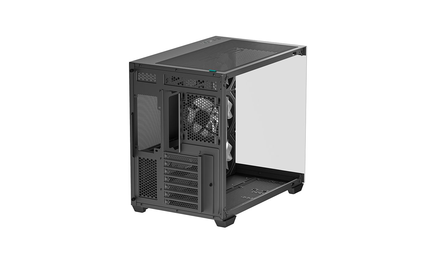 DeepCool CG530 F4 Tempered Glass Black