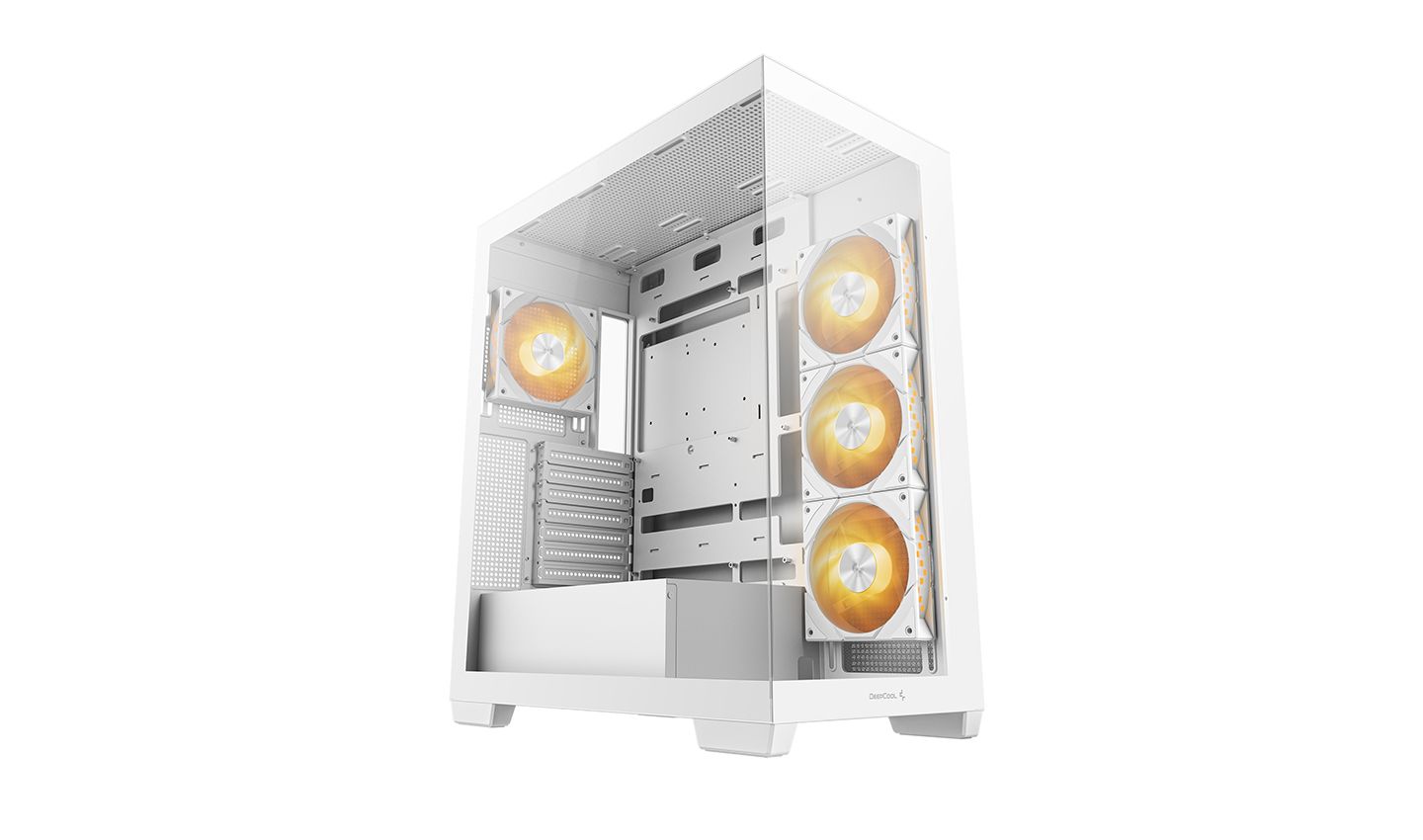 DeepCool CG580 4F WH Tempered Glass White