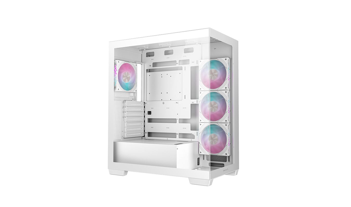 DeepCool CG580 4F WH Tempered Glass White