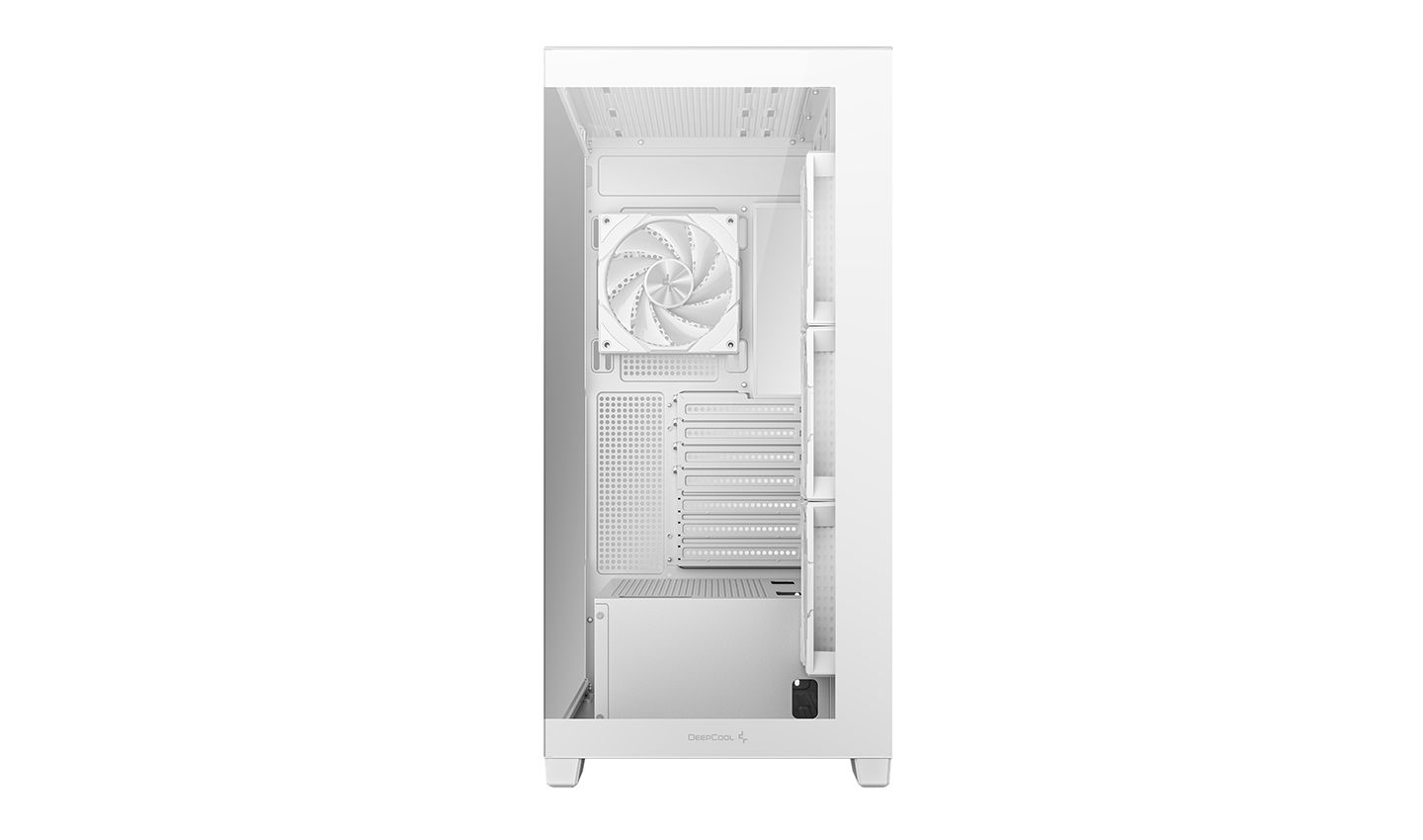 DeepCool CG580 4F WH Tempered Glass White