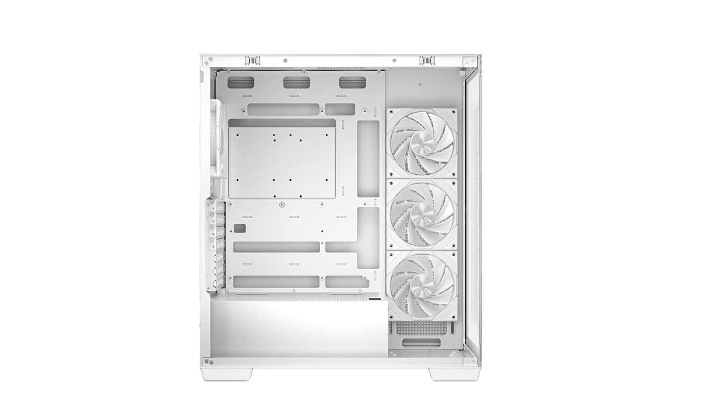 DeepCool CG580 4F WH Tempered Glass White