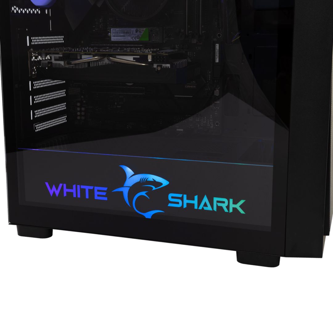 White Shark Warhead 3 Tempered Glass Black