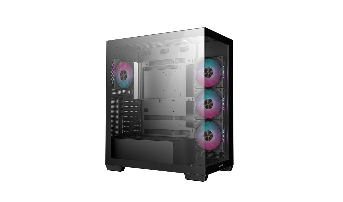 DeepCool CG580 4F Tempered Glass Black