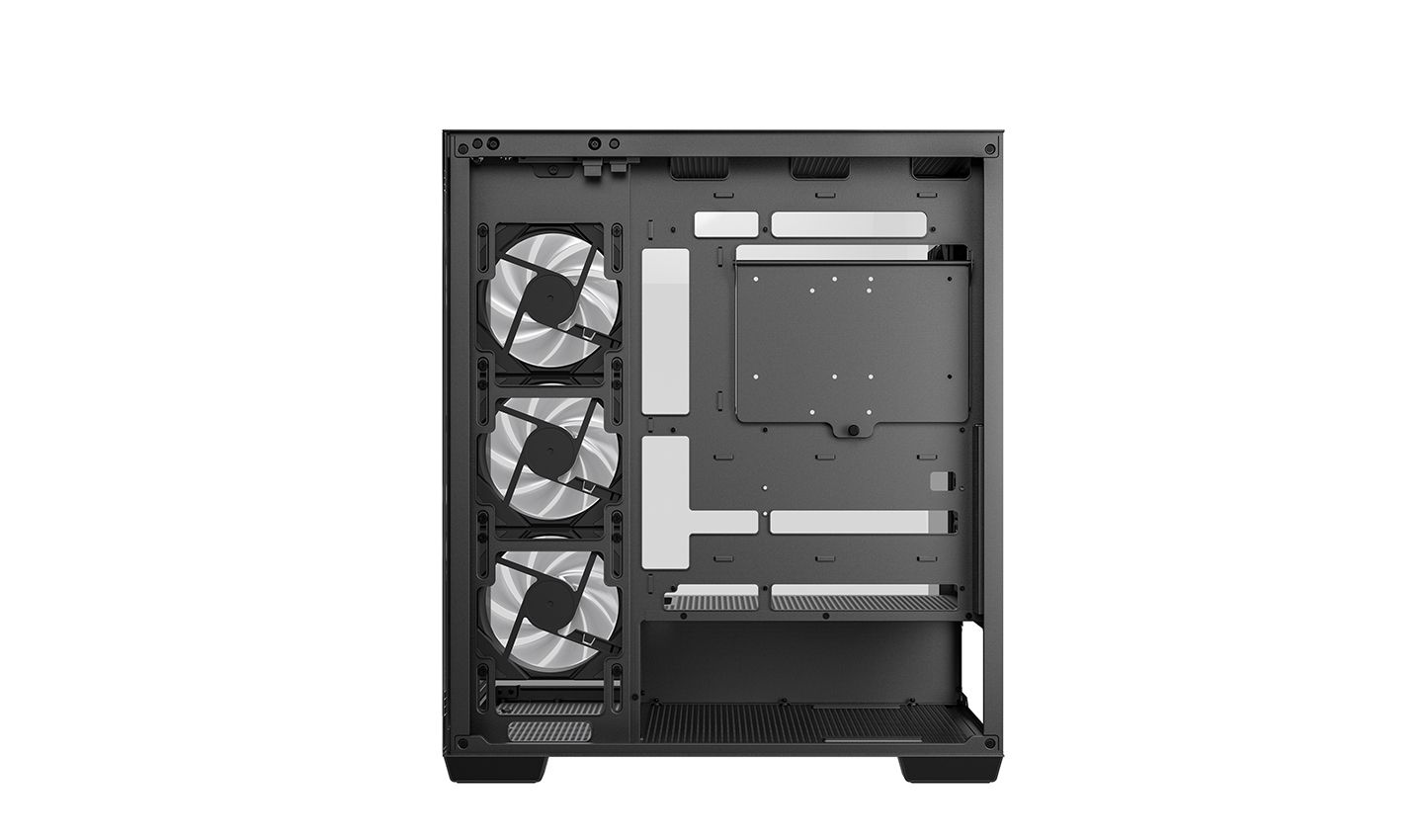 DeepCool CG580 4F Tempered Glass Black