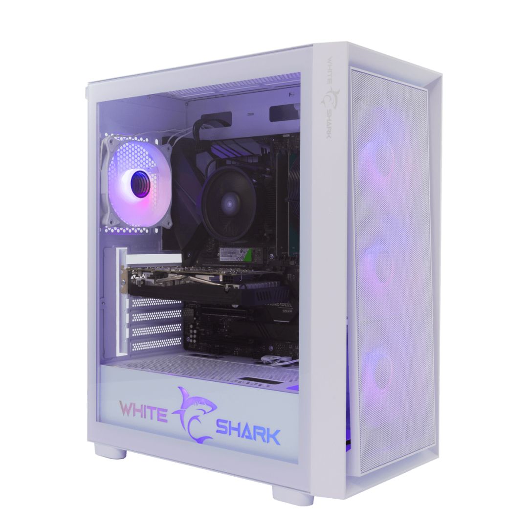 White Shark Warhead 3 Tempered Glass White
