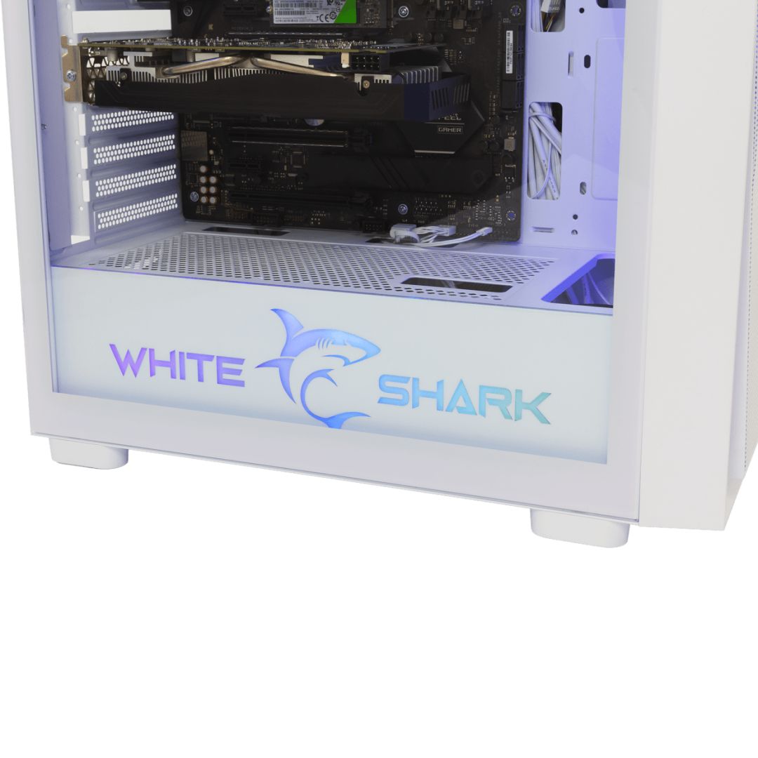 White Shark Warhead 3 Tempered Glass White