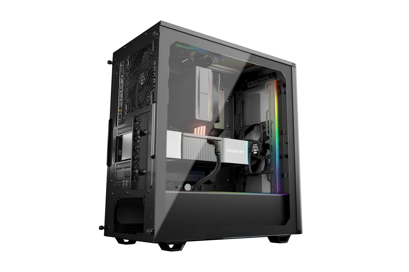 Be quiet! Pure Base 501 DX Tempered Glass Black
