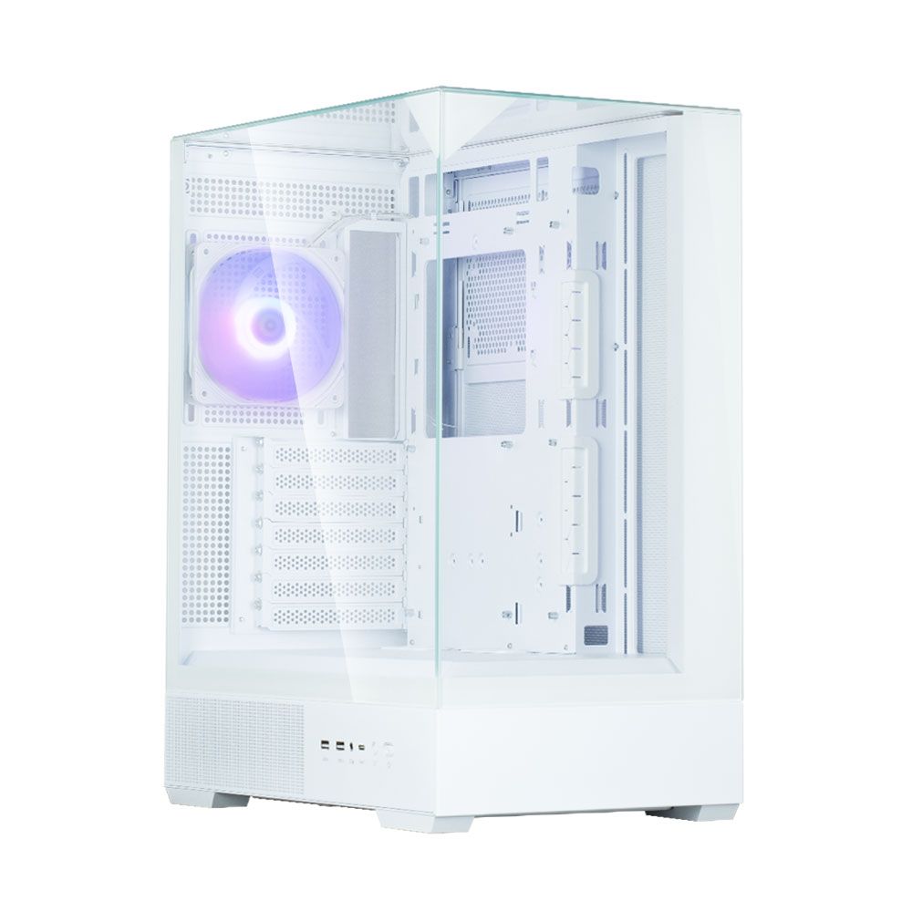 Zalman P40 Prism Tempered Glass White