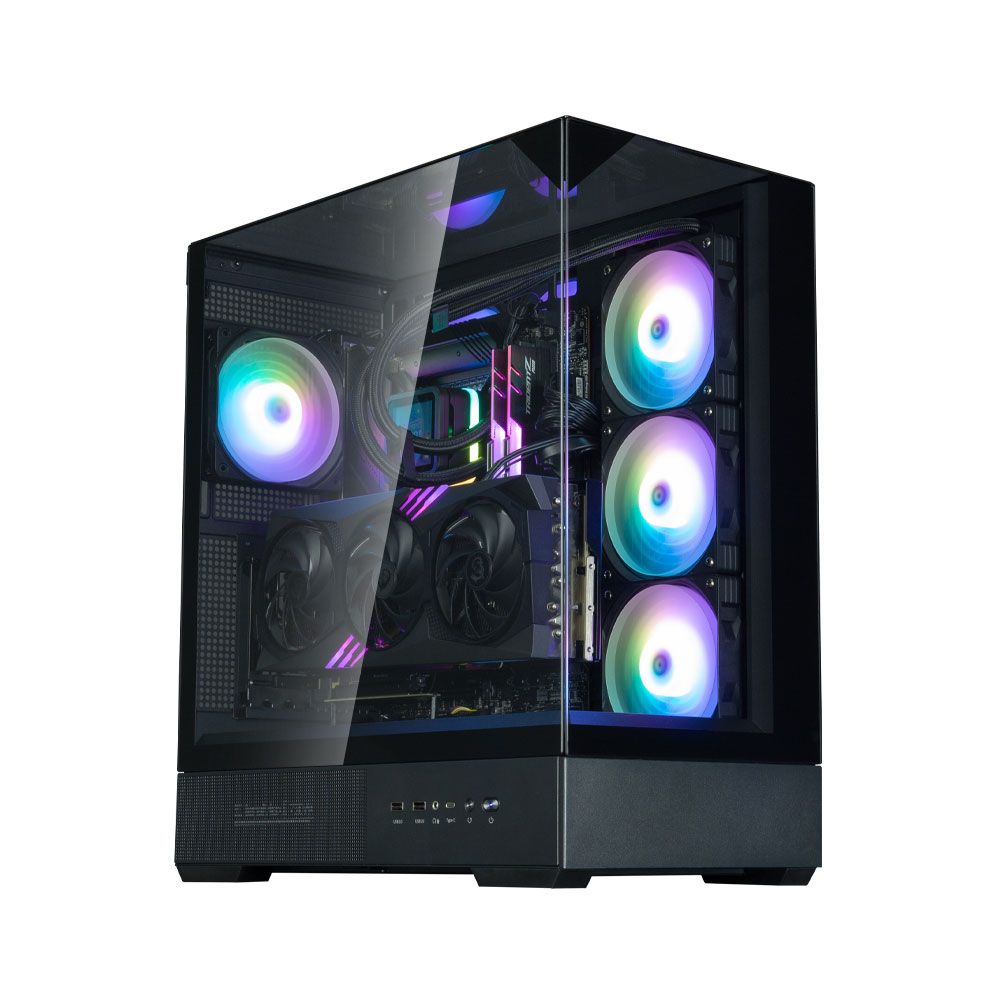 Zalman P40 Prism Tempered Glass Black