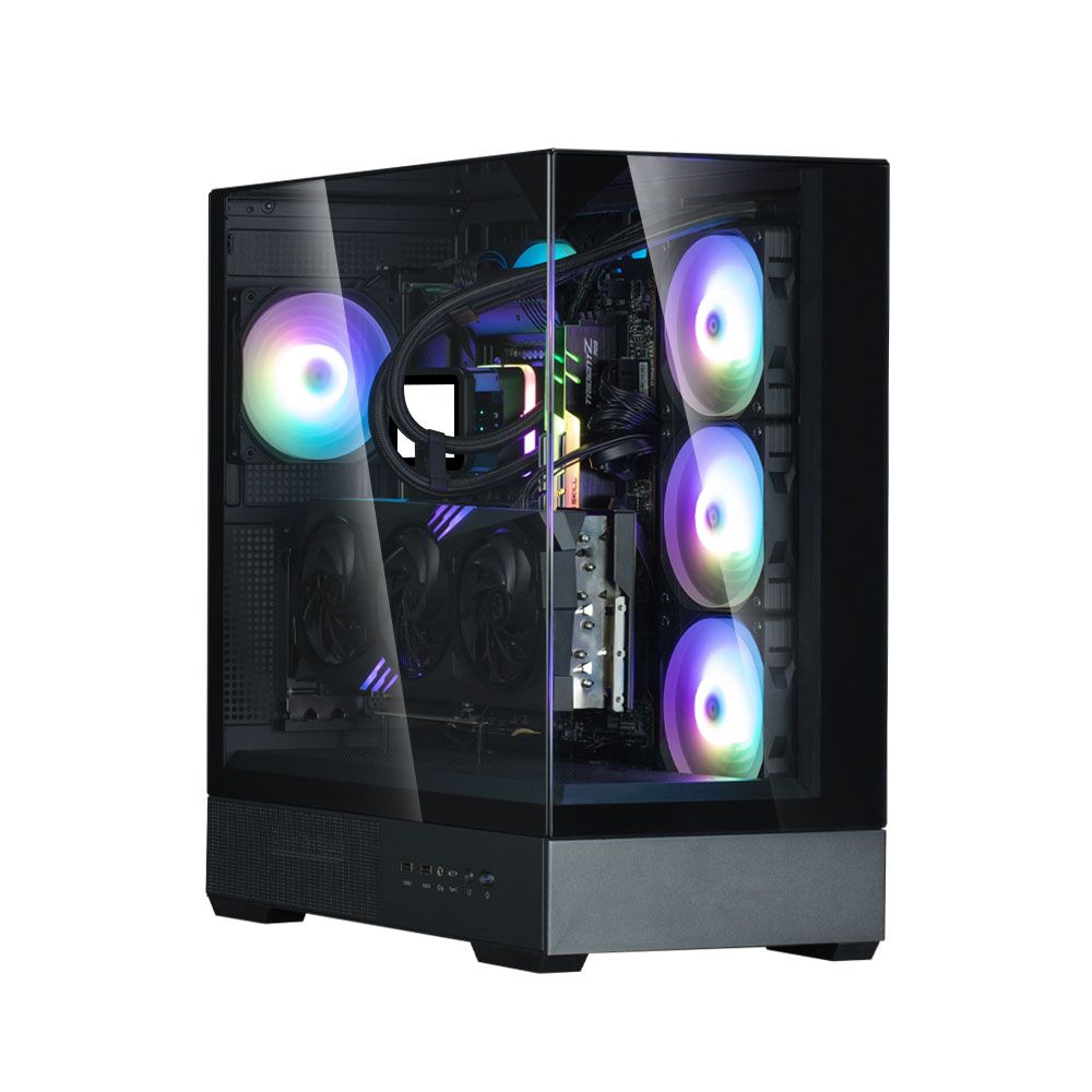 Zalman P40 Prism Tempered Glass Black