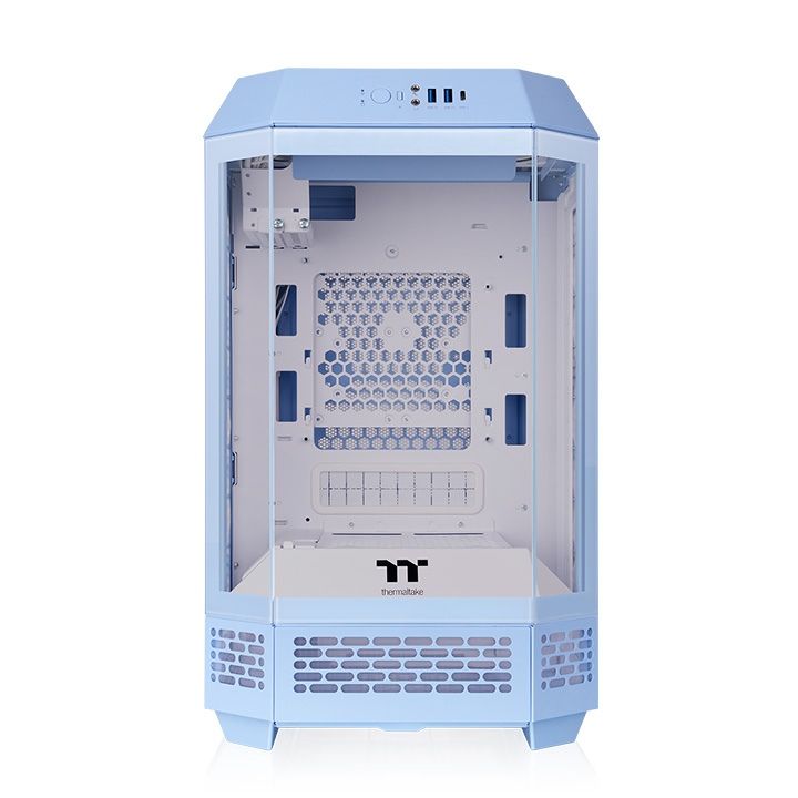 Thermaltake The Tower 250 Mini Tower Chassis Tempered Glass Hydrangea Blue