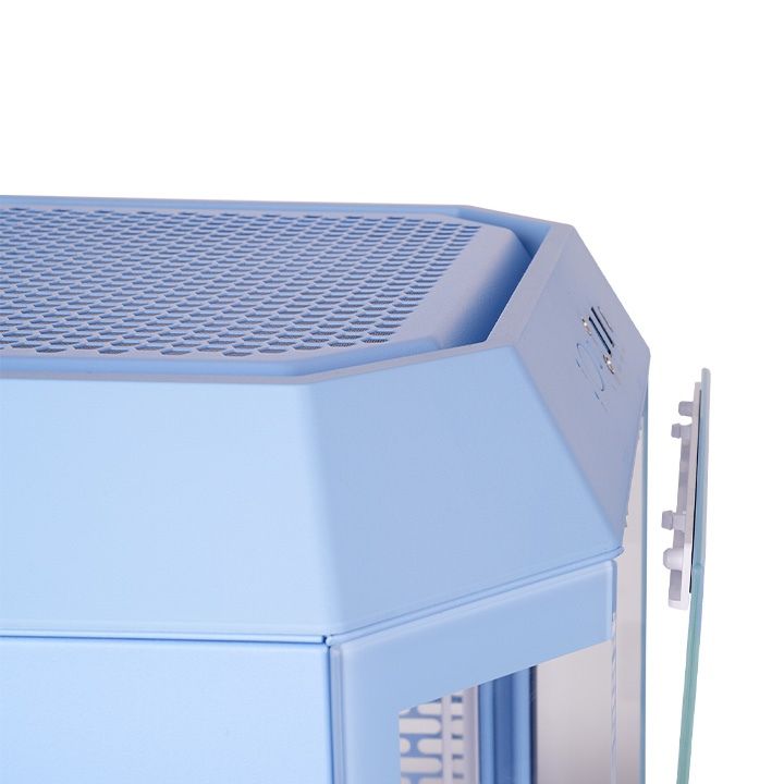 Thermaltake The Tower 250 Mini Tower Chassis Tempered Glass Hydrangea Blue