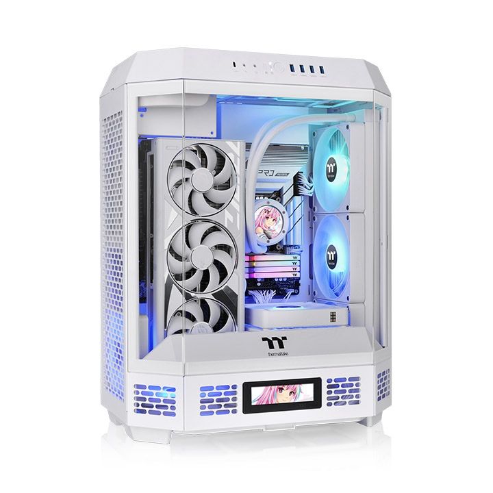 Thermaltake The Tower 600 Mid Tower Chassis Snow