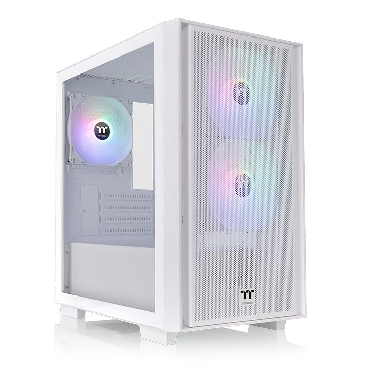 Thermaltake Versa H16 ARGB Tempered Glass White
