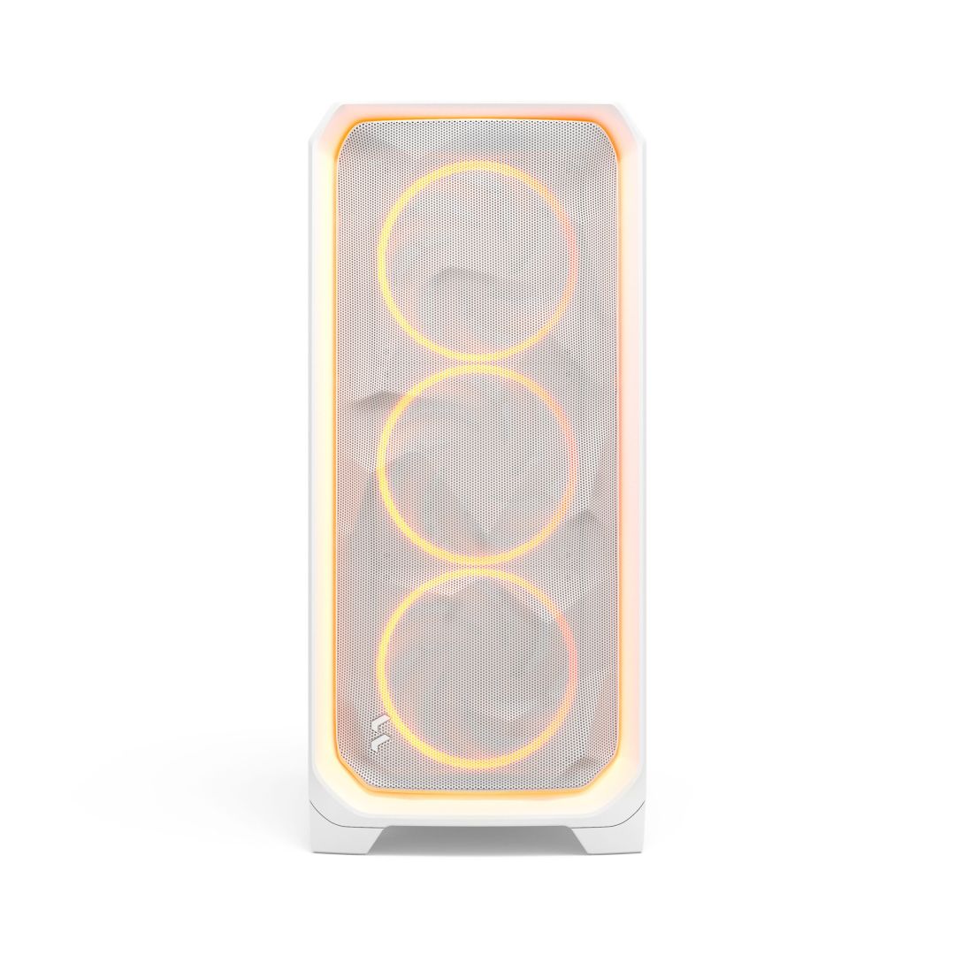 Fractal Design Meshify 3 Ambience Pro RGB Tempered Glass Clear Tint White