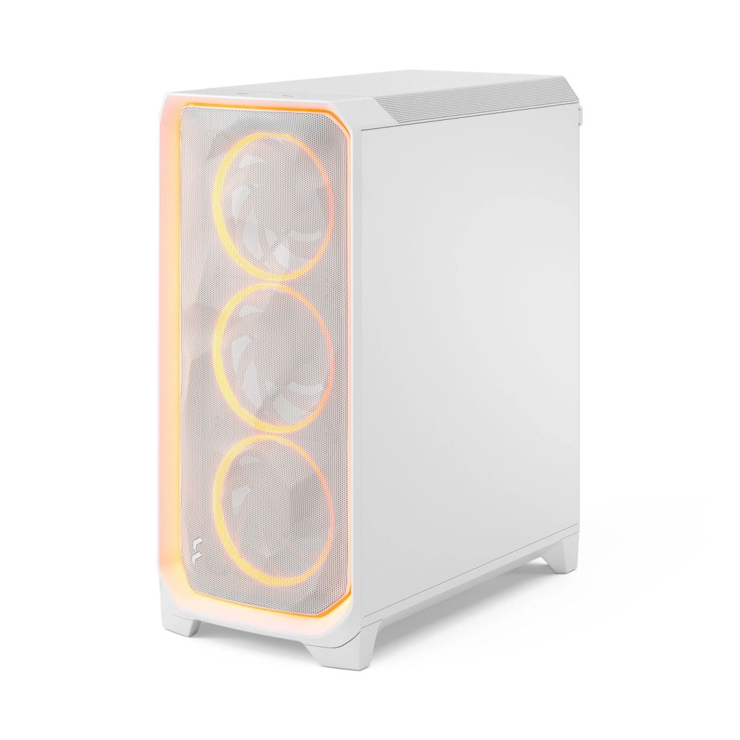 Fractal Design Meshify 3 Ambience Pro RGB Tempered Glass Clear Tint White