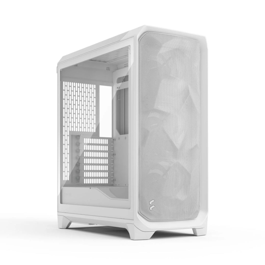 Fractal Design Meshify 3 Tempered Glass Clear Tint White