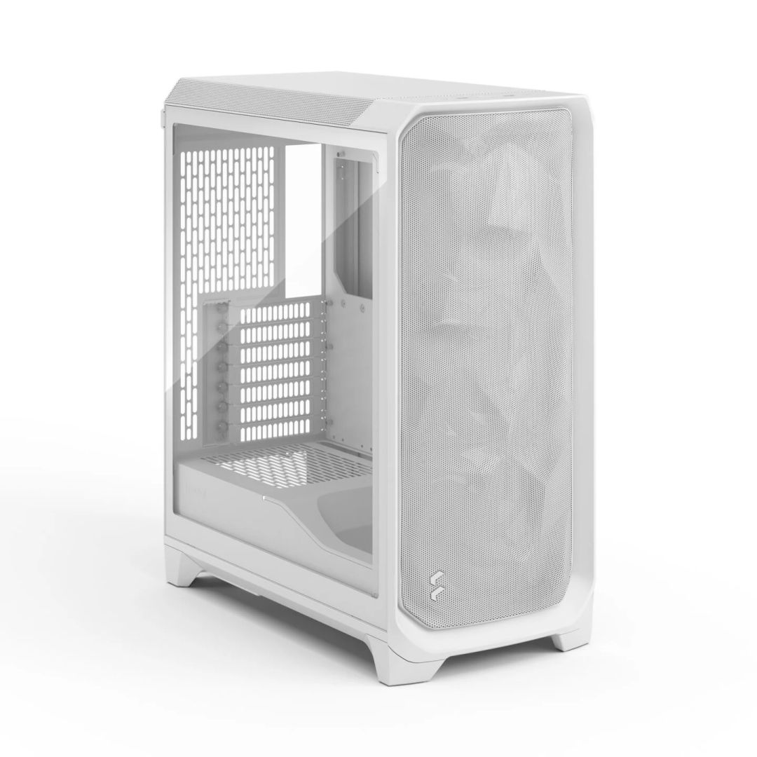 Fractal Design Meshify 3 Tempered Glass Clear Tint White