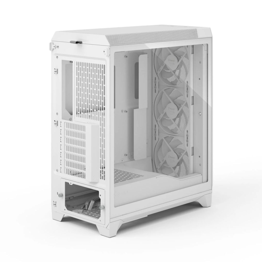 Fractal Design Meshify 3 Tempered Glass Clear Tint White