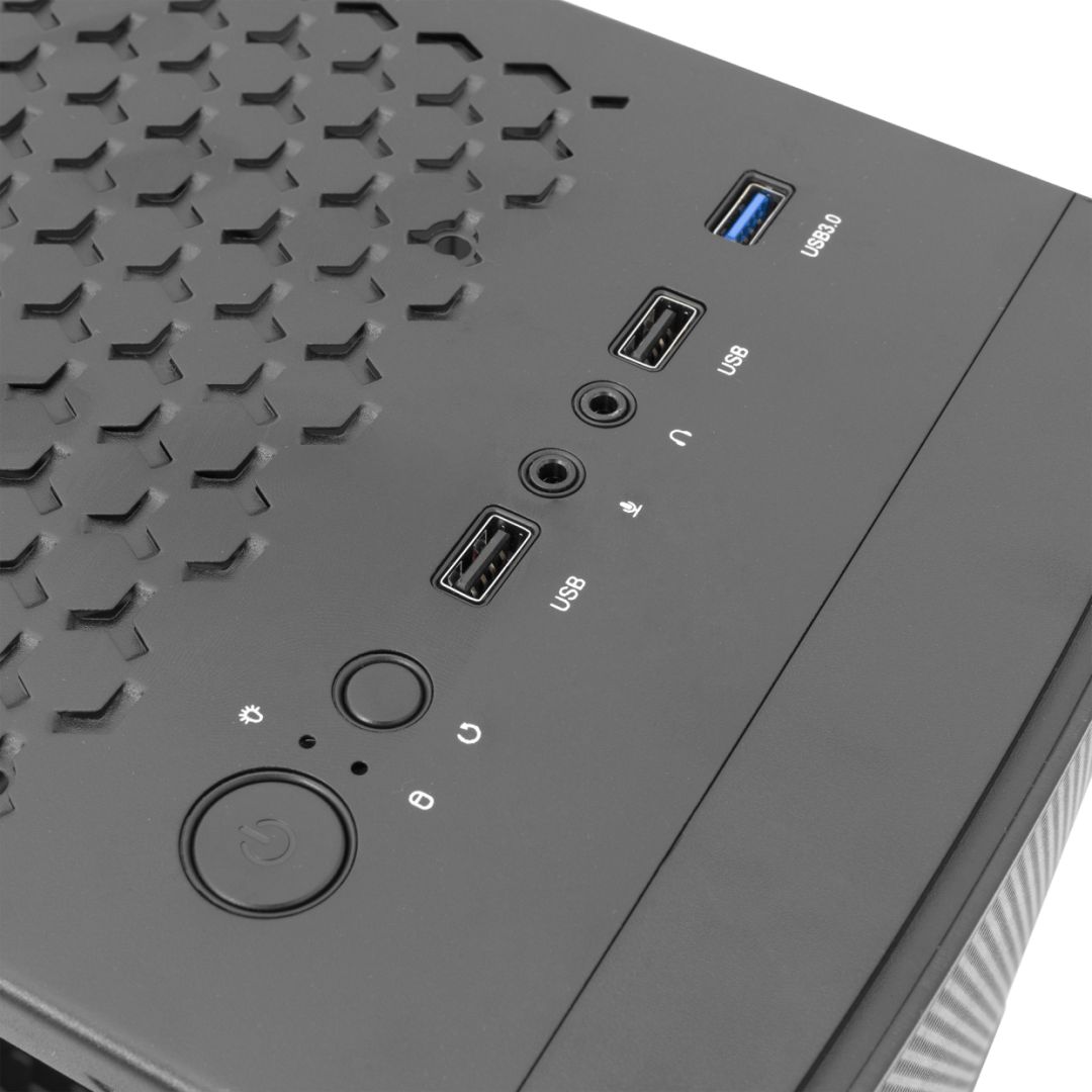 White Shark Panzer 2 Window Black