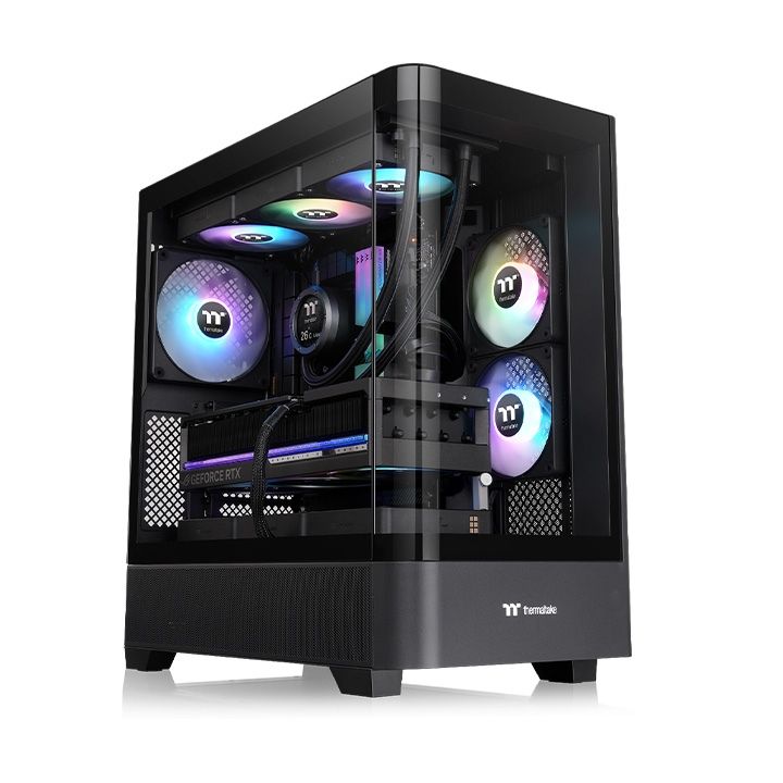 Thermaltake View 290 ARGB Tempered Glass Black