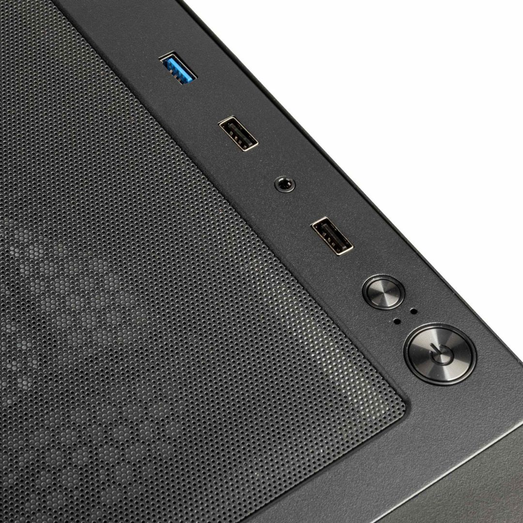 Kolink Observatory HF Mesh Glass ARGB Tempered Glass Black