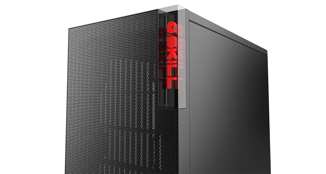 G.SKILL MD1 Tempered Glass Black