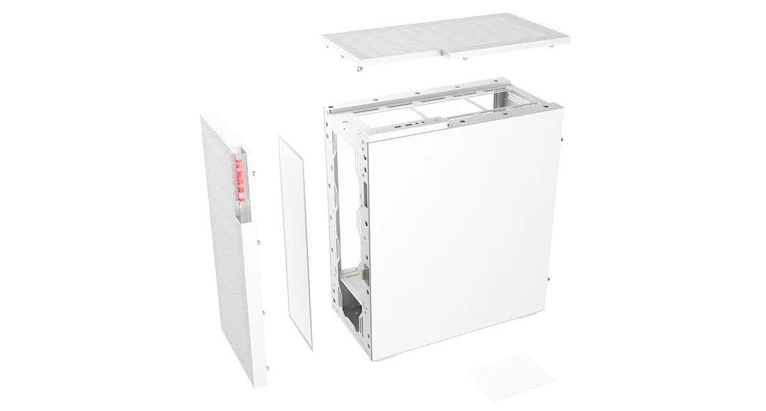 G.SKILL MD1 Tempered Glass White