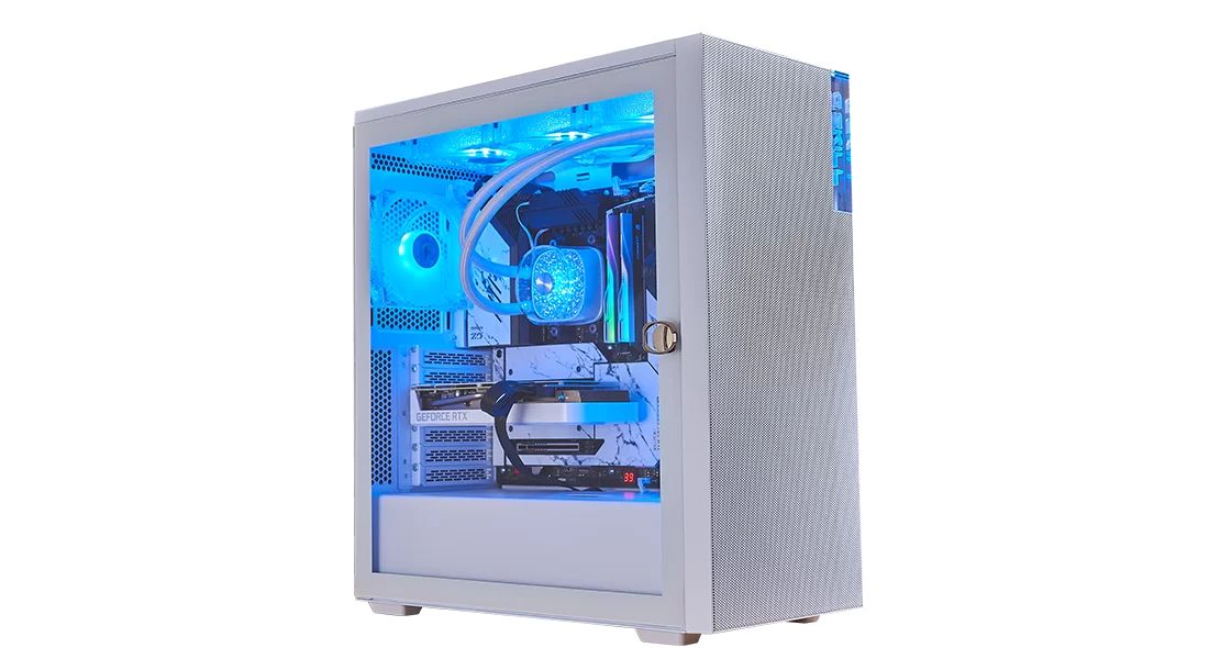 G.SKILL MD1 Tempered Glass White