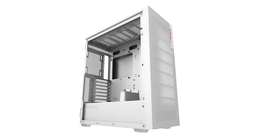 G.SKILL MD1 Tempered Glass White