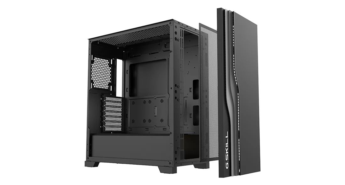 G.SKILL MD2 Tempered Glass Black