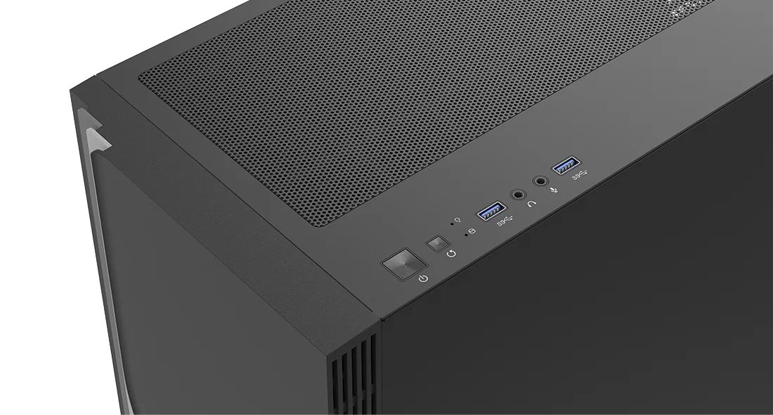 G.SKILL MD2 Tempered Glass Black