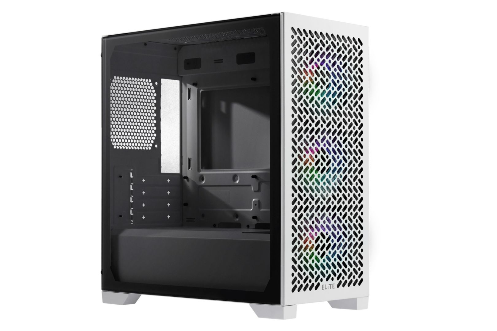 Cooler Master Elite 302 Tempered Glass White