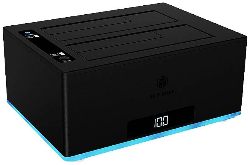 Raidsonic IcyBox IB-127CL-U3 Docking & Clone Station 2,5/3,5