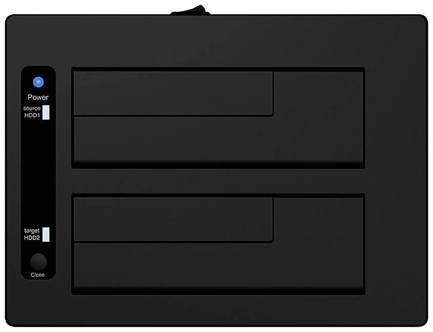 Raidsonic IcyBox IB-127CL-U3 Docking & Clone Station 2,5/3,5