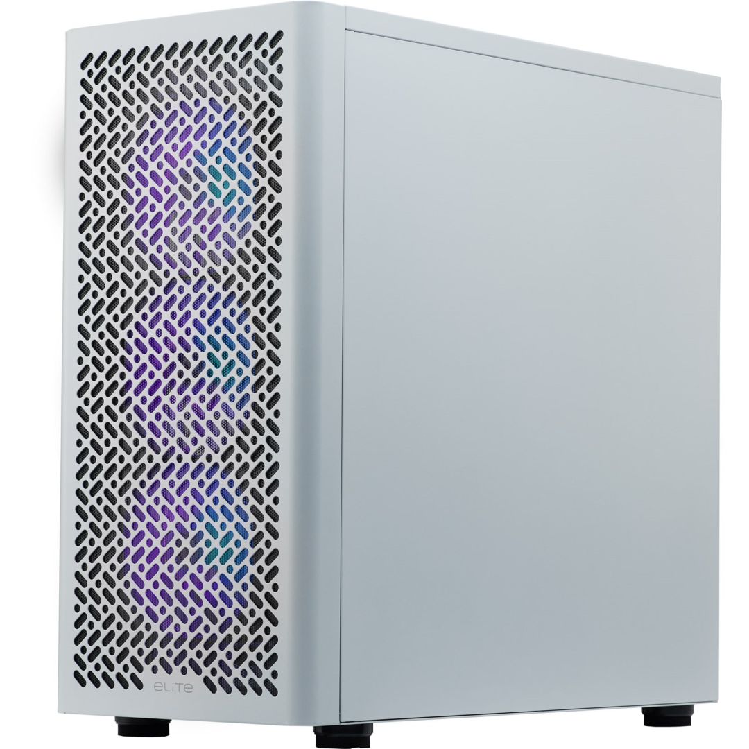 Cooler Master Elite 502 Tempered Glass White