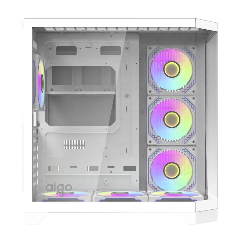 darkFlash FT418 Pro RGB Tempered Glass White