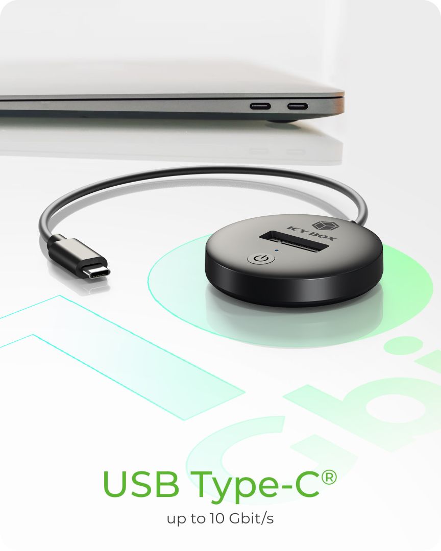 Raidsonic IcyBox IB-1610MCD-C31 DockingStation for NVMe & SATA M.2 SSD