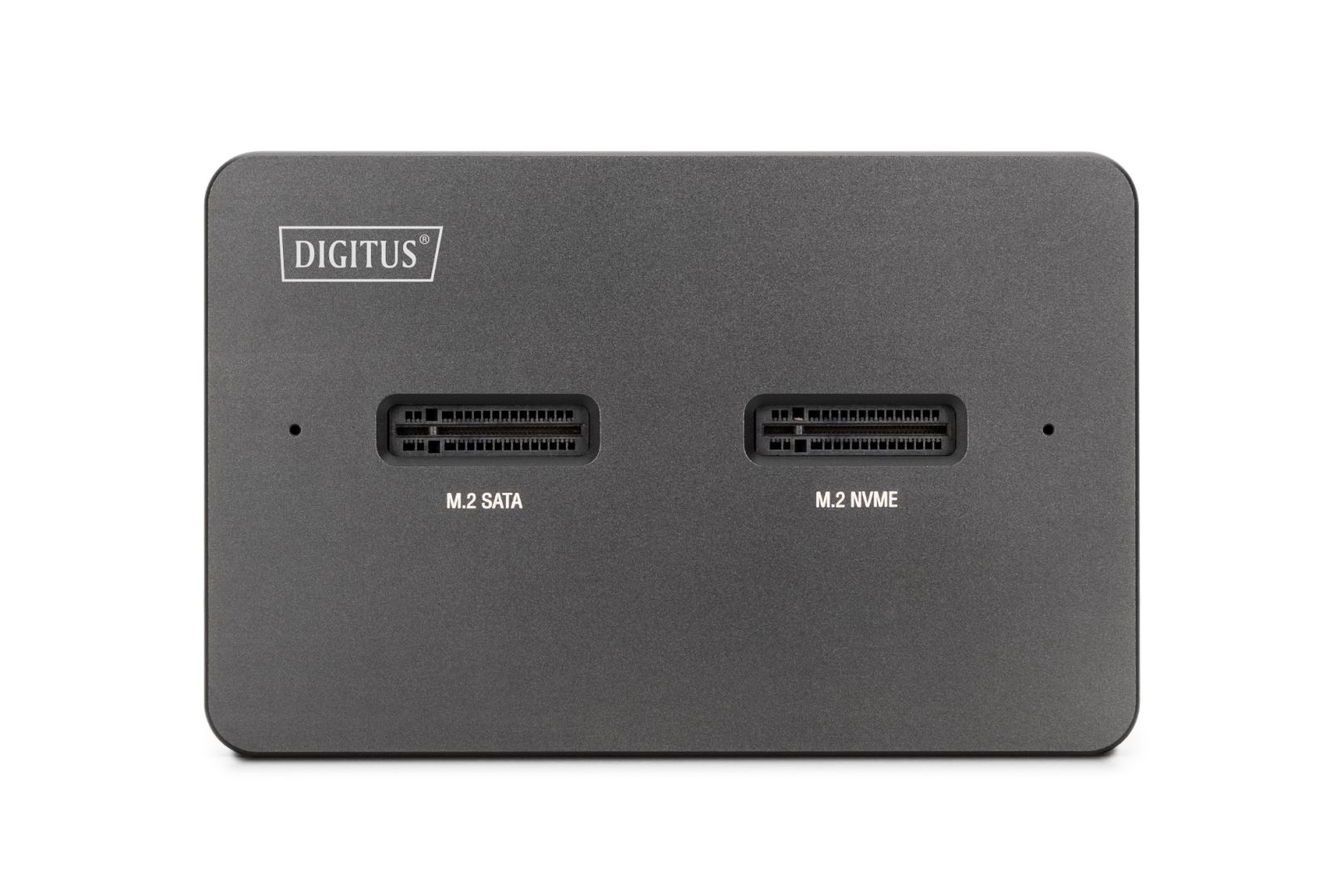 Digitus M.2 NVMe + M.2 SATA SSD Docking Station with SD Express Card Reader USB-C Black