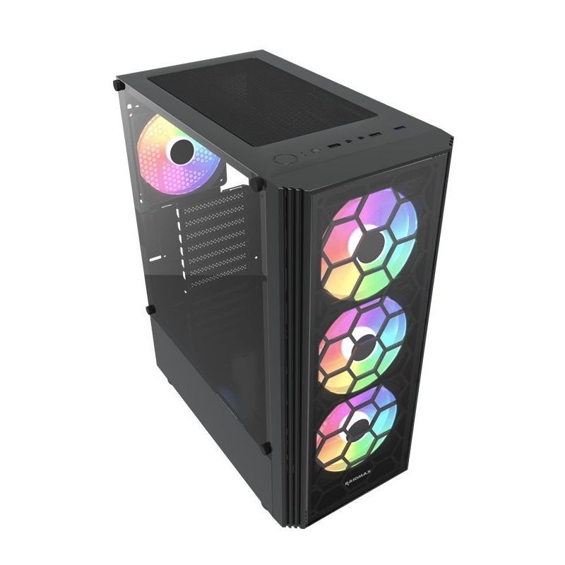 RaidMax V152 Tempered Glass White