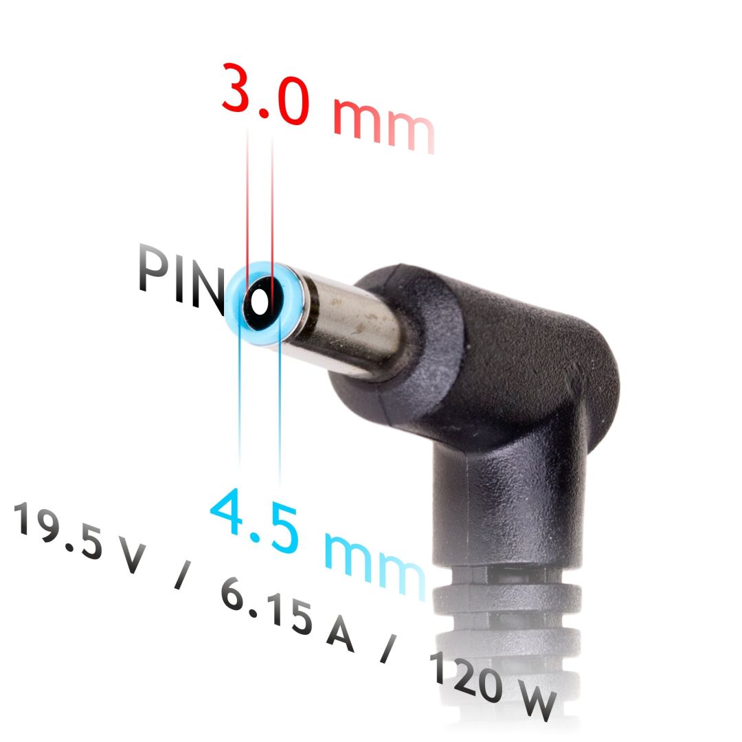 Akyga AK-ND-45 19,5V / 6,15A 120W 4,5x3mm HP hálózati notebook töltő