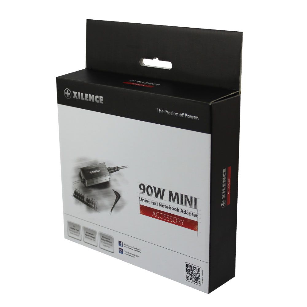 Xilence XM010 20V / 3,8A 90W univerzális hálózati notebook töltő