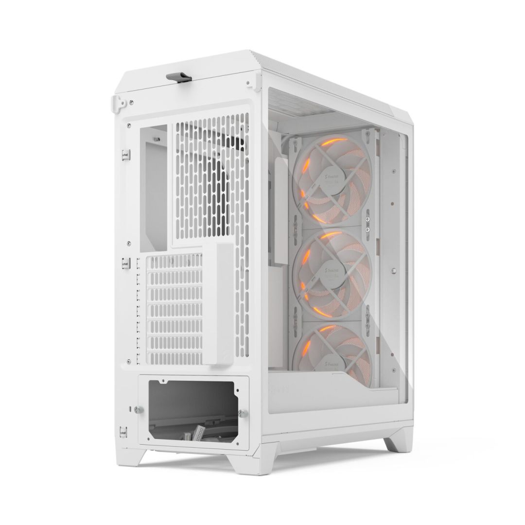 Fractal Design Meshify 3 Tempered Glass RGB Clear Tint White