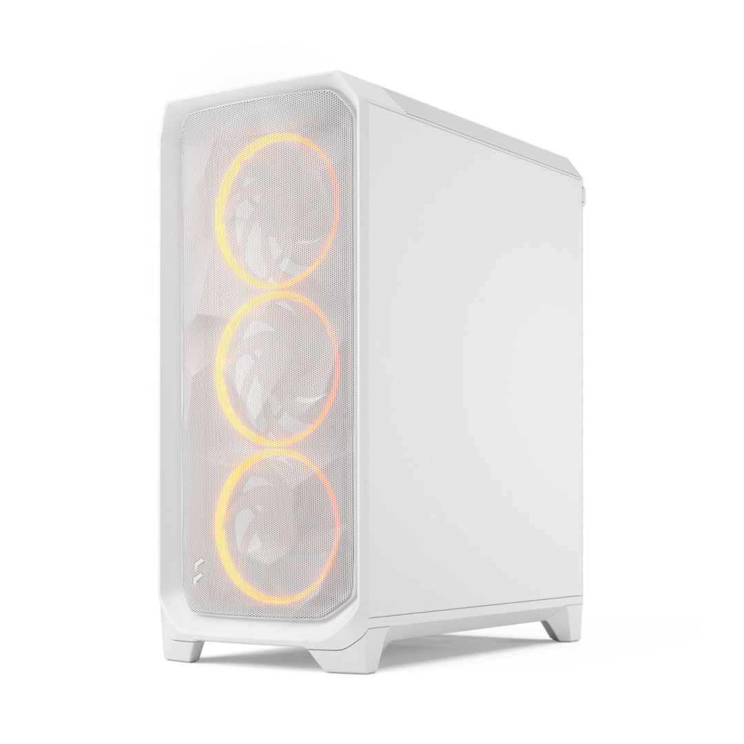 Fractal Design Meshify 3 Tempered Glass RGB Clear Tint White