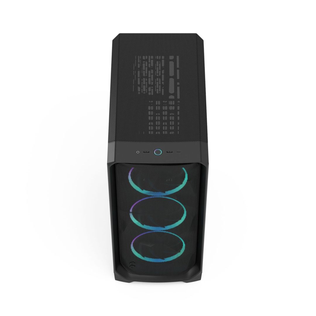 Fractal Design Meshify 3 Tempered Glass RGB Light Tint Black