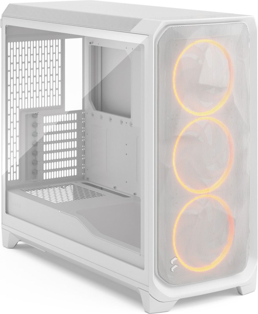 Fractal Design Meshify 3 XL Tempered Glass RGB Clear Tint White