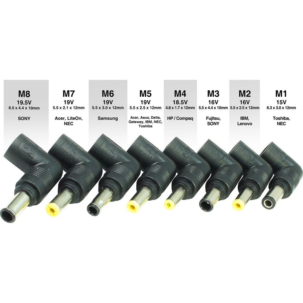 Inter-Tech Sinan UB-90HB 15-20V / 6A 90W univerzális hálózati notebook töltő