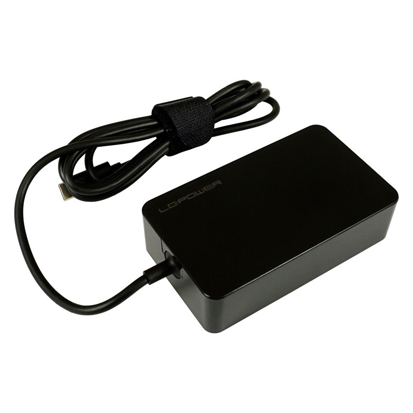 LC Power LC-NB-GAN-65-C 5-20V / 3,25A 65W Type-C univerzális hálózati notebook töltő